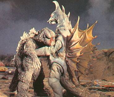 Godzilla and Gigan