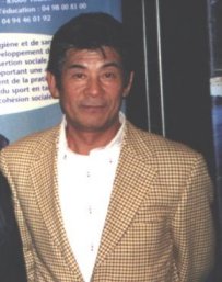 SPECTREMAN actor Narikawa Tetsuo at age 57, year 2001